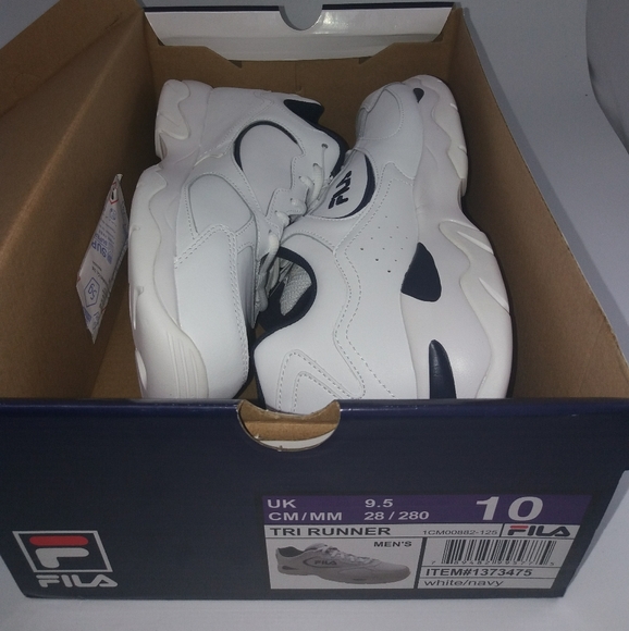 Fila Men's LeatherTre Runner Shoe US 10 - Picture 6 of 6